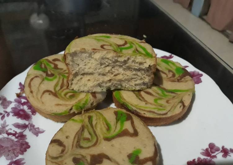 Resep Bolu pisang panggang bermotif super lembut &amp;enak dg bhn yg murah, Enak Banget