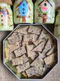 Galletitas de harina de sorgo con chía y lino 🌱 Sin balanza, sin gluten 🌱 Crackers gluten free 🌱
