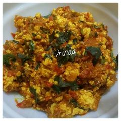 A picture of Paneer Bhurji.