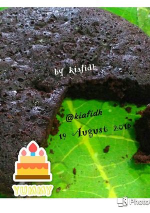 Foto resep Brownies Magicom Enak ala Kiafidh..No Ribet, No Oven, No Mixer