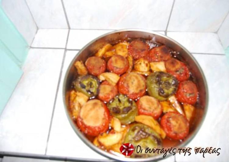 Stuffed vegetables from Crete
