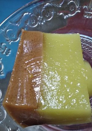 Foto resep Puding lumut lapis alpukat