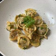 Mushroom and Mascarpone Tortellini A picture of Mushroom and Mascarpone Tortellini.