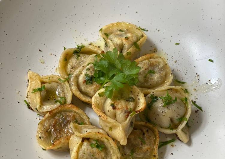 Mushroom and Mascarpone Tortellini