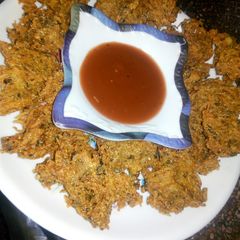 A picture of Alo suji ke pakory.