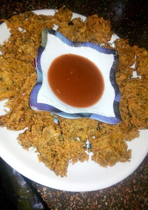 A picture of Alo suji ke pakory.