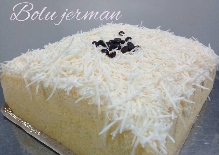 Cara Gampang Membuat Bolu jerman kukus, Sempurna
