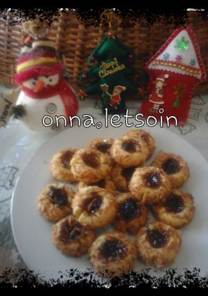 Foto resep Kue kering "PINEAPPLE THUMBPRINT COOKIES"