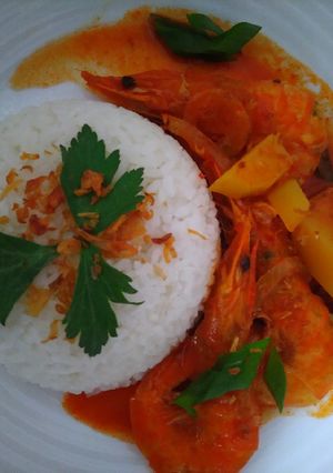 Foto resep Udang Saus Padang