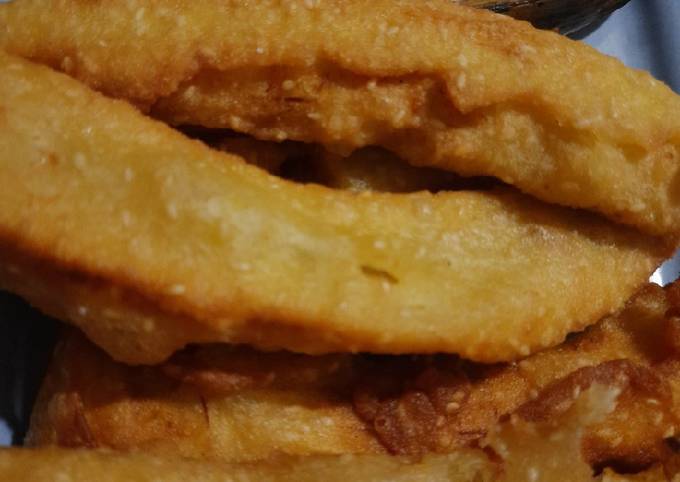 Resep Pisang goreng wijen harum Anti Gagal