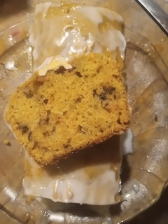 Una foto de Budín de zanahoria tipo Carrot cake con nuez