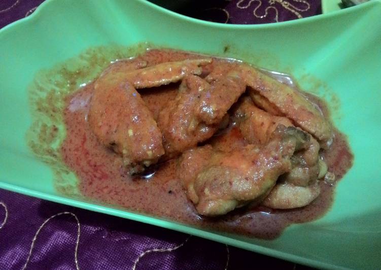 Bagaimana Menyiapkan Gulai sayap ayam Anti Gagal