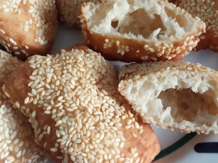 Cara Gampang Membuat Resep Hollow donut / roti goreng / odading kopong yang Sempurna Anti Ribet, Uenak Banget