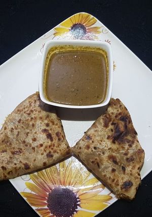 A picture of Puran poli.