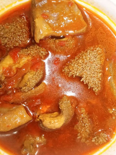 A picture of Assorted Meat Peppersoup.