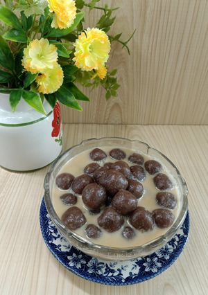 Foto resep Kolak Biji Salak Ubi Ungu