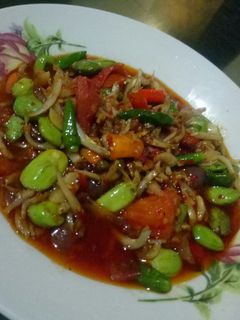 Foto resep Oseng teri pete