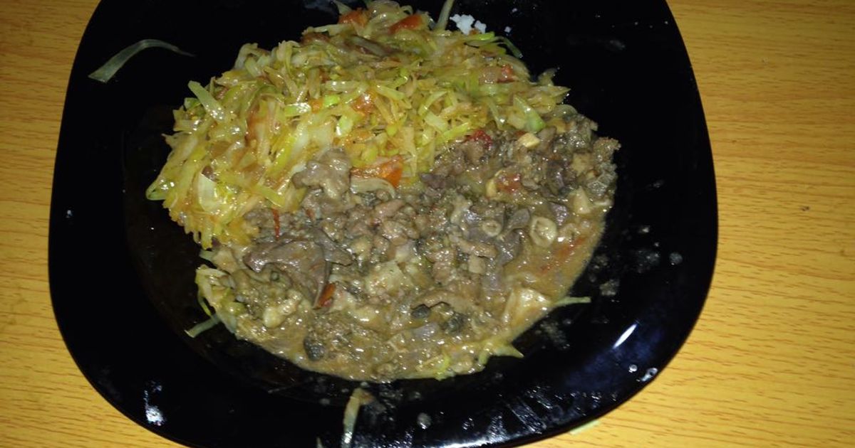 Matumbo In English Matumbo(tripe) With Cabbage Recipe by linet Musungu - Cookpad