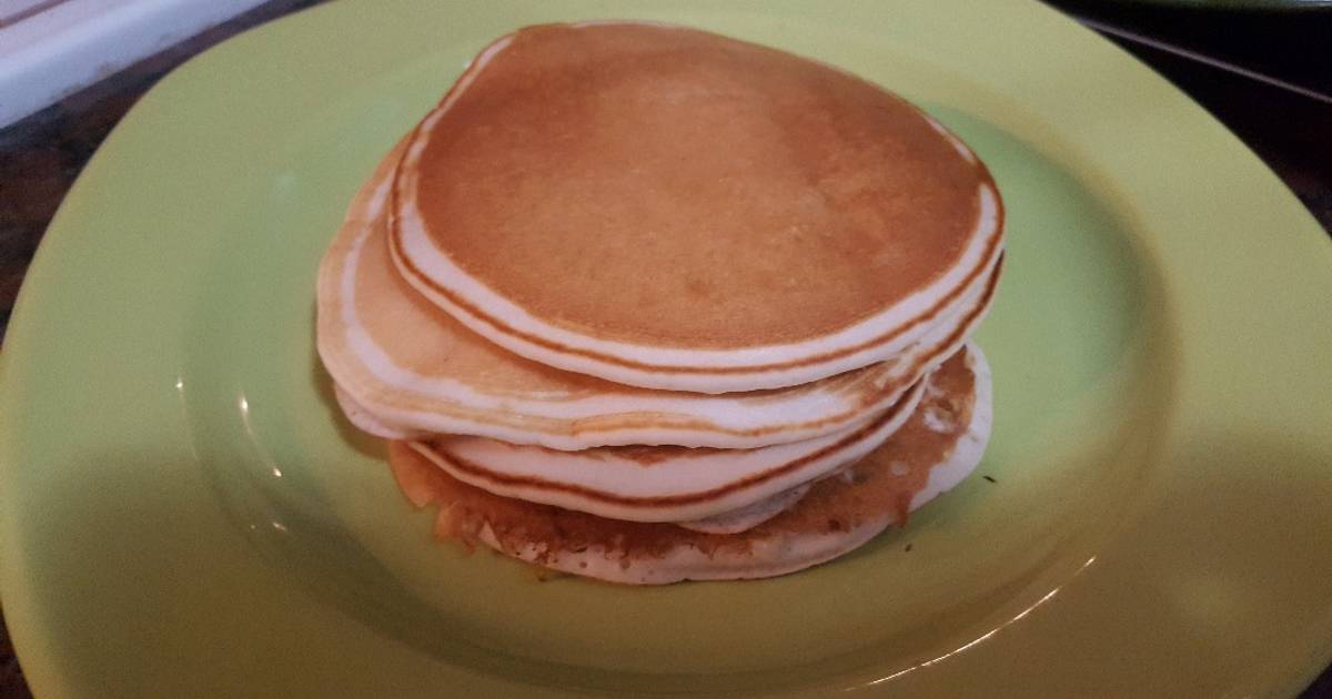 Hotcakes sin huevo ni aceite Receta de Viviana Torriani ?????- Cookpad