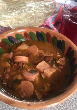 Una foto de Frijoles charros