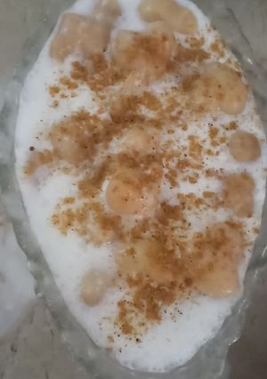 A picture of Meethy dahi phulki.