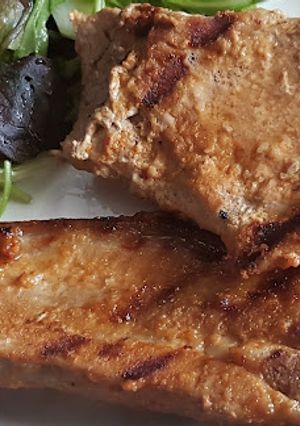 Une photo de Grillade au beurre d'arachides