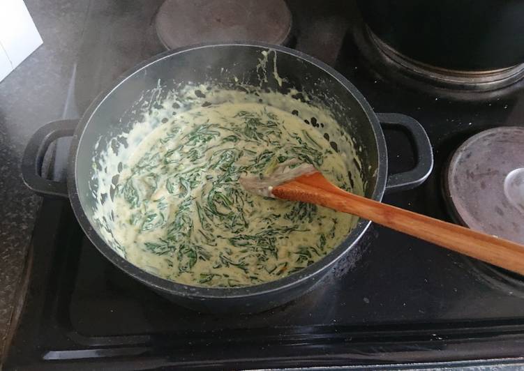 Easiest Way to Make Delicious Spur Creamy Spinach