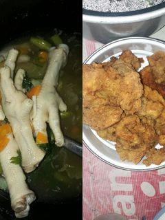 Foto resep Ayam Krispy dan Sayur Sop Rumahan