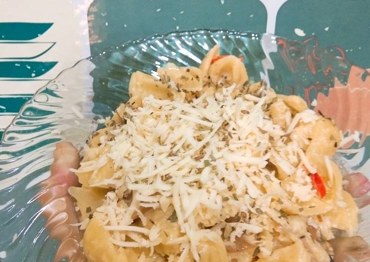 Resep Cocciolini Carbonara Simple Fast Delicioso yang Menggugah Selera