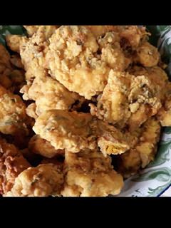 Foto resep Ayam Goreng Tepung Daun Kunyit