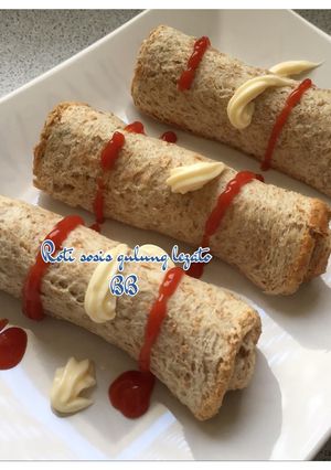 Foto resep Roti gulung sosis-keju