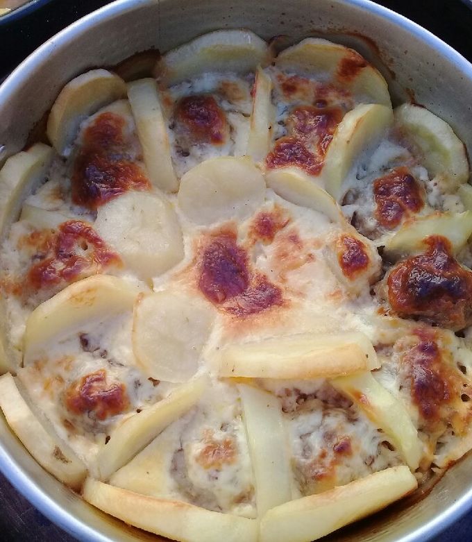 Una foto de Albóndigas gratinadas