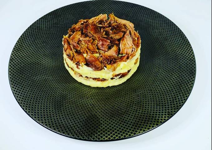 Hachis Parmentier de confit de canard