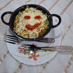 A picture of Masala Maggi.