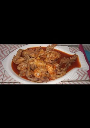 Foto resep Sayap Ceker Asam manis
