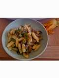 Cavatelli freschi con fiori di zucca