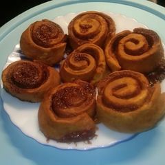 A picture of Healthy Wheat Flour Cinnamon Rolls.