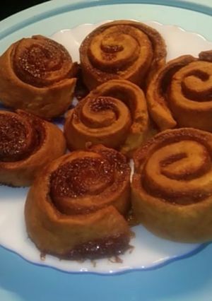 A picture of Healthy Wheat Flour Cinnamon Rolls.