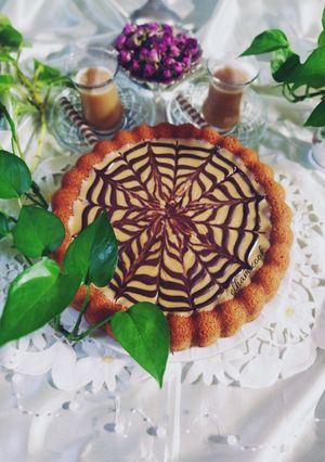 عکسی از دستور کیک نسکافه‌ای(کیک روز پدر)🥰