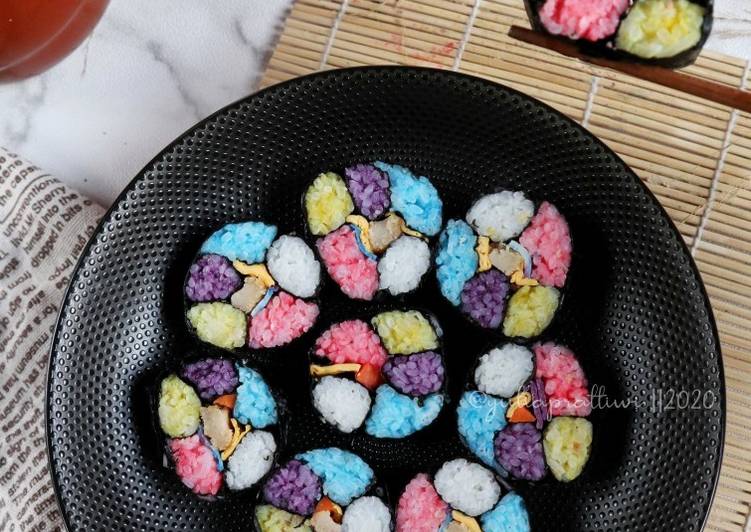 Cara Gampang Membuat Gimbap Unicorn Anti Gagal