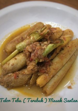 Foto resep Telor Tebu (Terubuk) Masak Santan