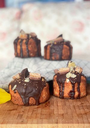 Фото Творожна пасочка з шоколадною глазур’ю 🍫.