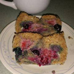 A picture of Triple-berry Quick Muffin (from All-purpose Baking Mix).