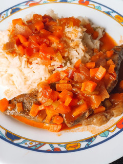 Una foto de Filetes de ternera en salsa!