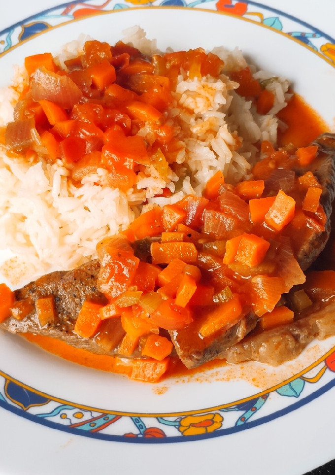 Una foto de Filetes de ternera en salsa!