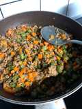Picadillo de Vainica con molida de pollo