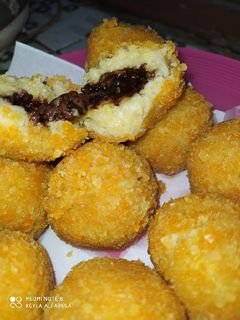 Foto resep Bola bola pisang coklat