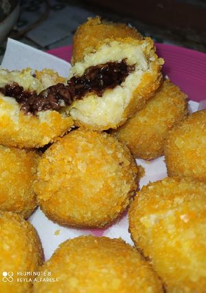 Foto resep Bola bola pisang coklat