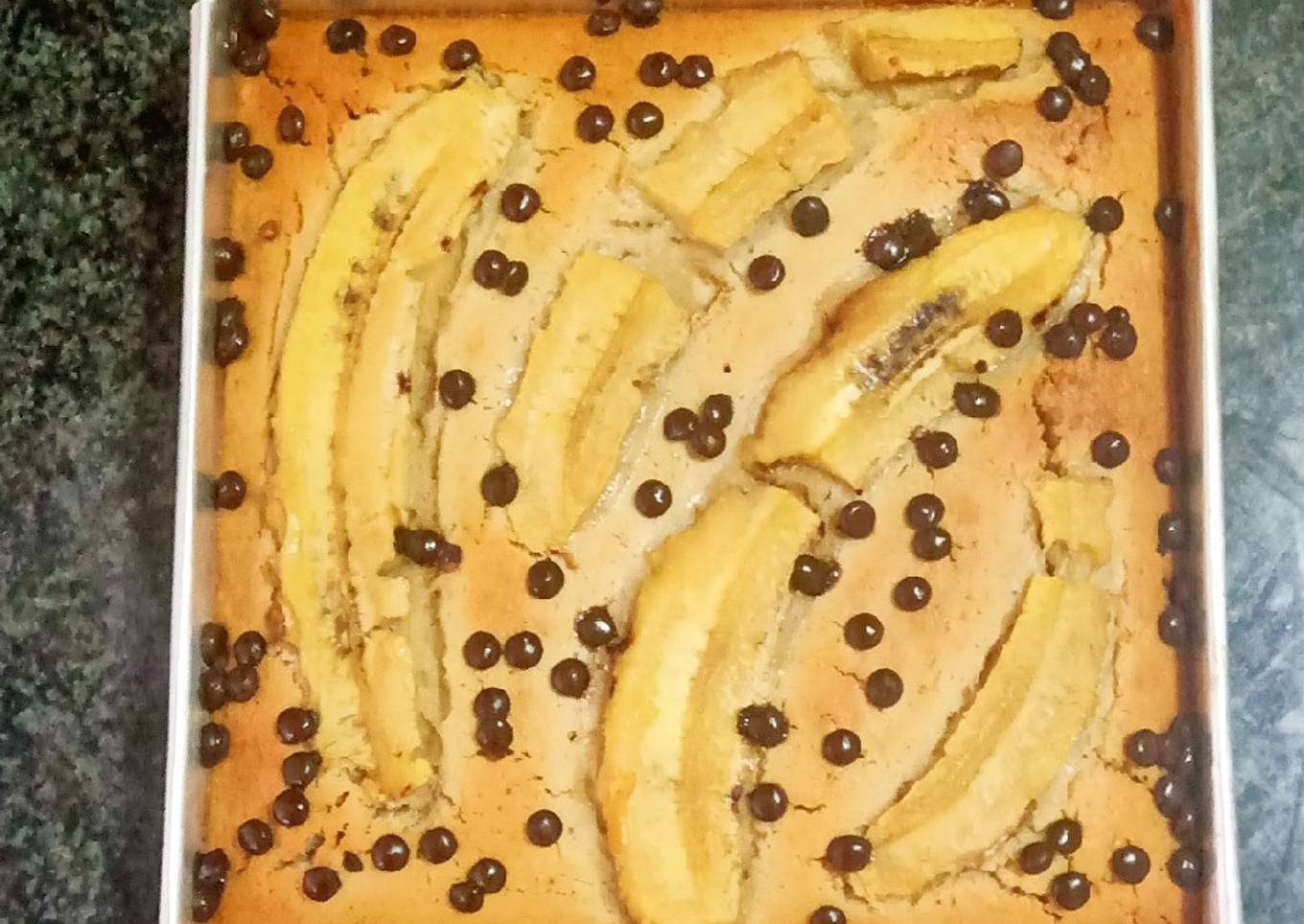 Easy Banana Cake - Kue Pisang Tanpa Mixer