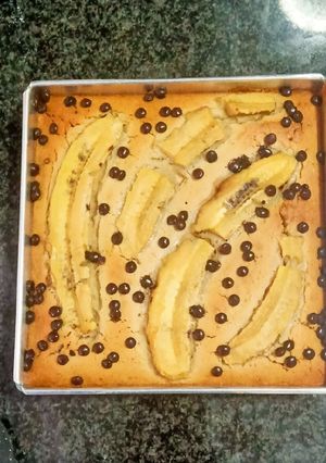 Foto resep Easy Banana Cake - Kue Pisang Tanpa Mixer